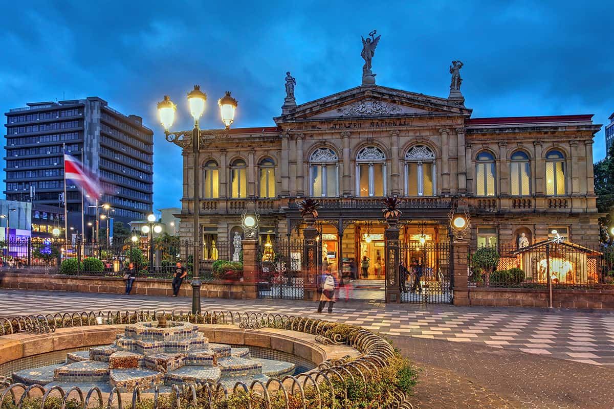 tour teatro nacional de costa rica