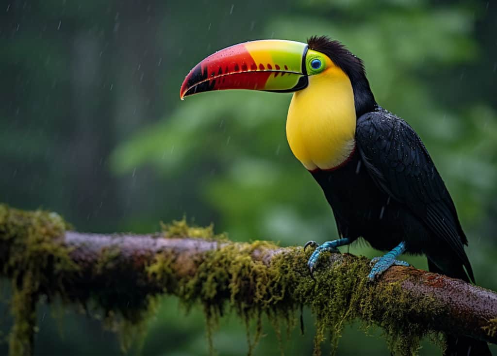 Toucans in Costa Rica