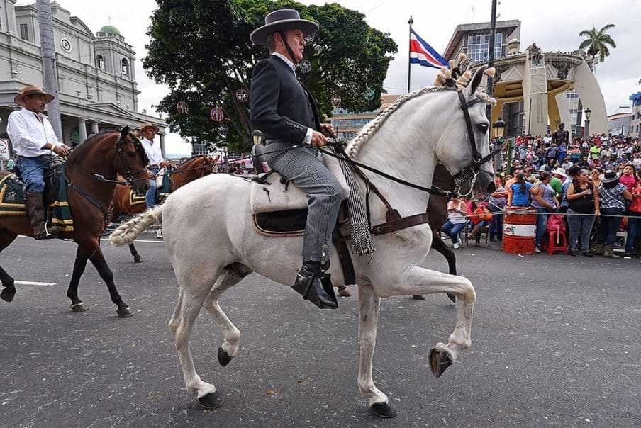 Costa Rica El Tope Parade
