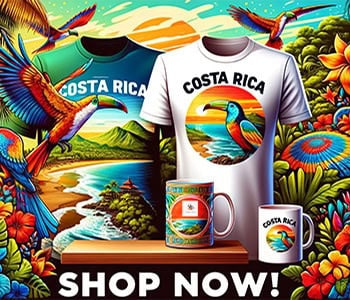 Costa Rica T Shirts and mugs