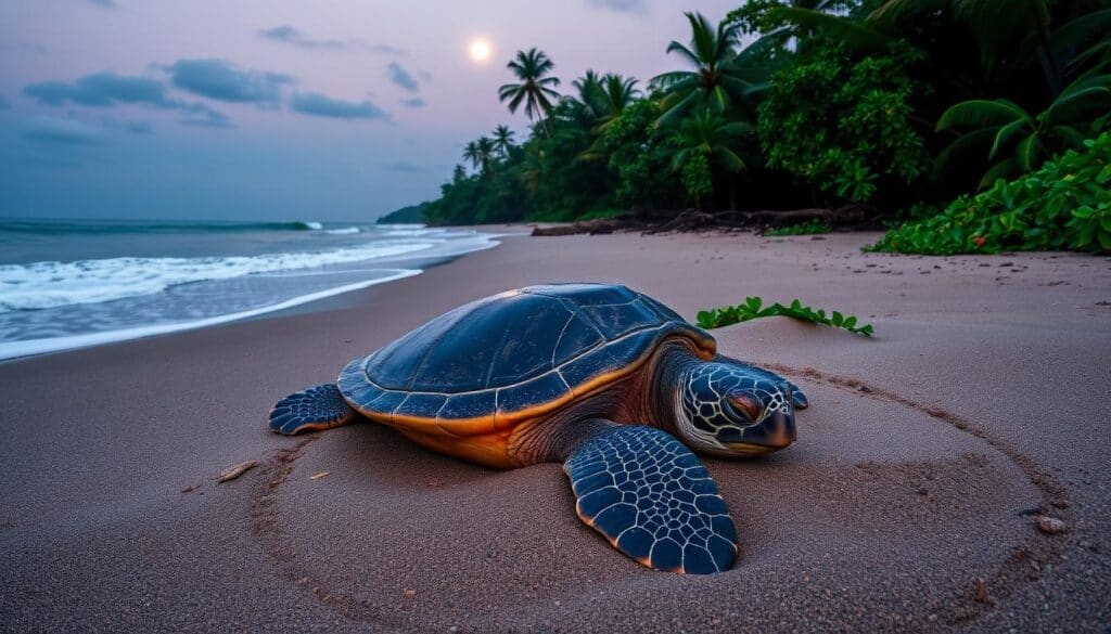 Leatherback turtles of Costa Rica